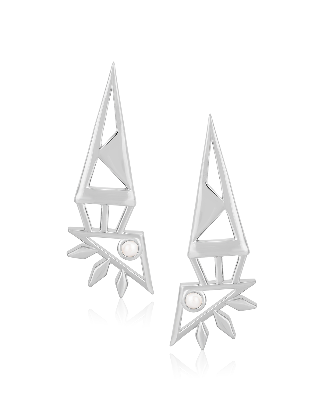 Triangular Goddess Earring