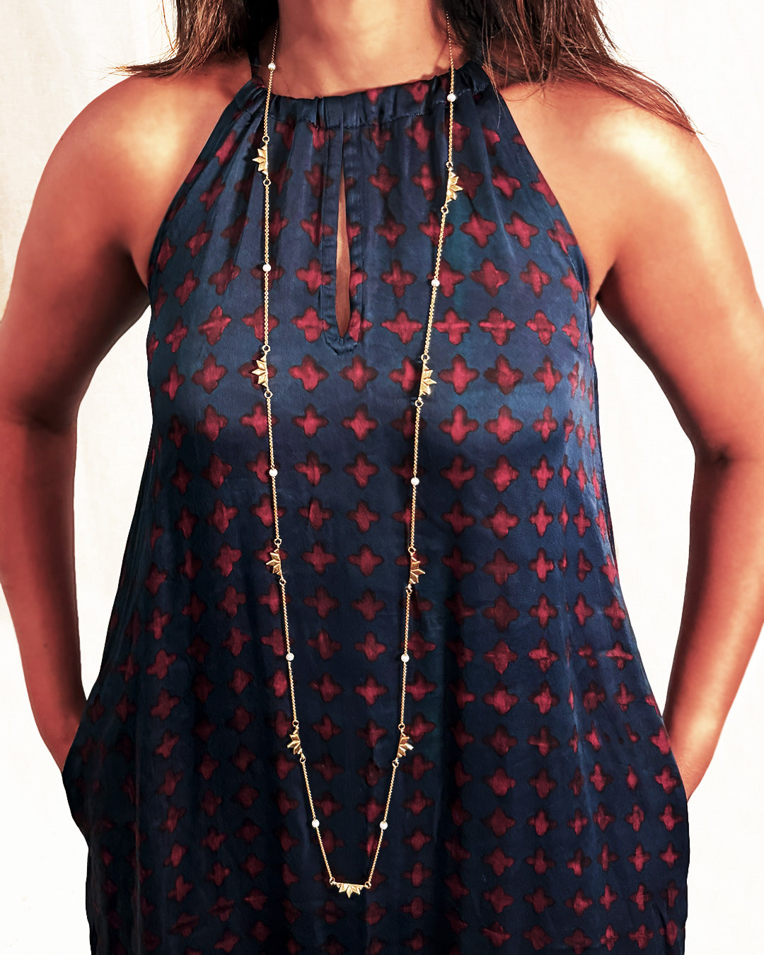 Simplicity Wisdom Long Chain Necklace