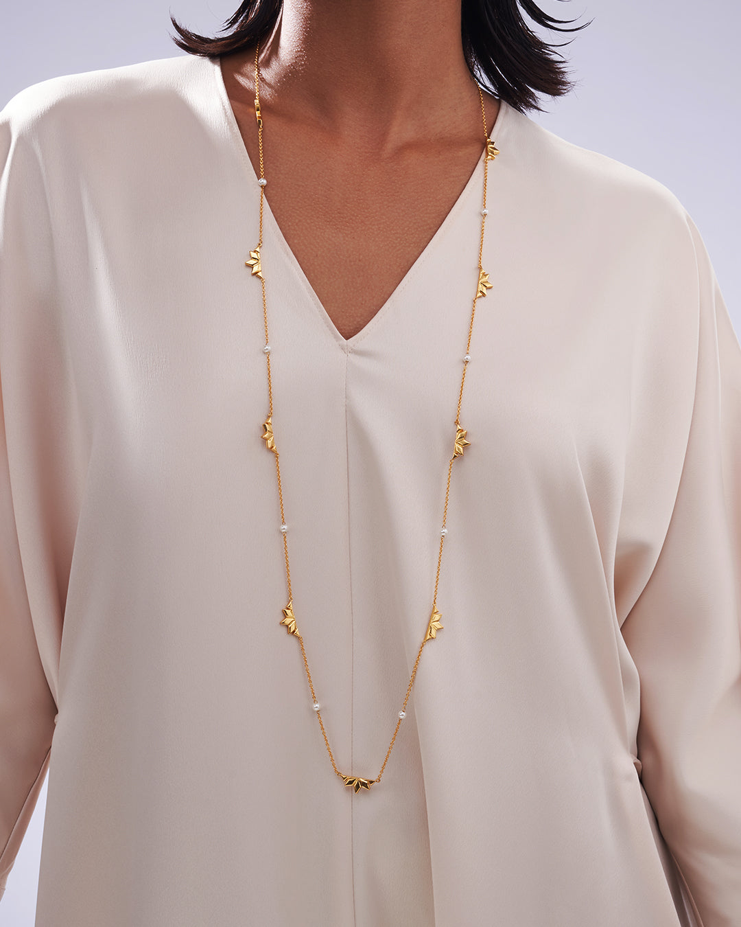 Simplicity Wisdom Long Chain Necklace