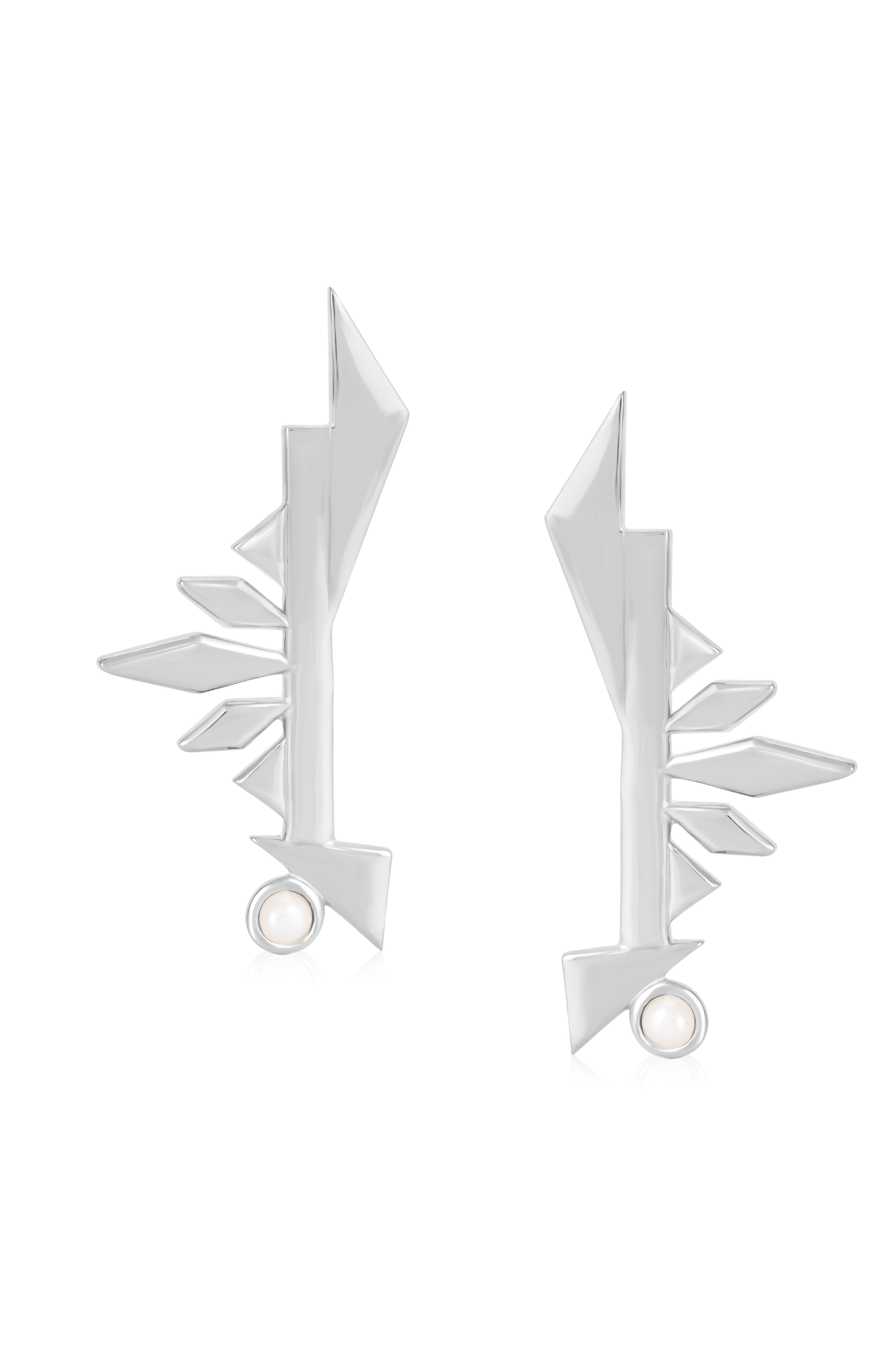 Geometric Sunshine Earring